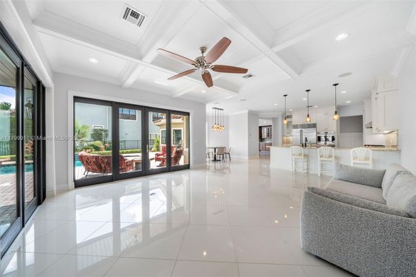 Dining room, Interior, Kitchen, Living room, Pendant Lights, Recessed Lighting