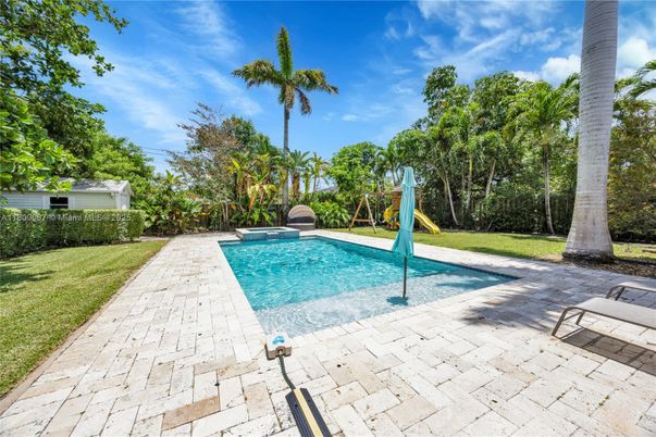 Backyard, Exterior, Playground, Pool