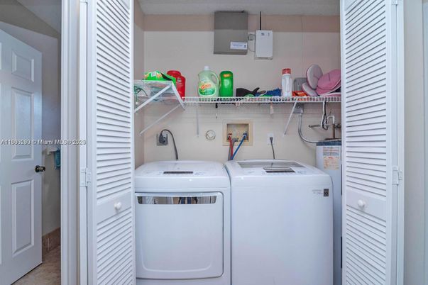 Interior, Utility Closets, Washer