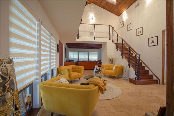 Interior, Living room, Wooden Ceilings