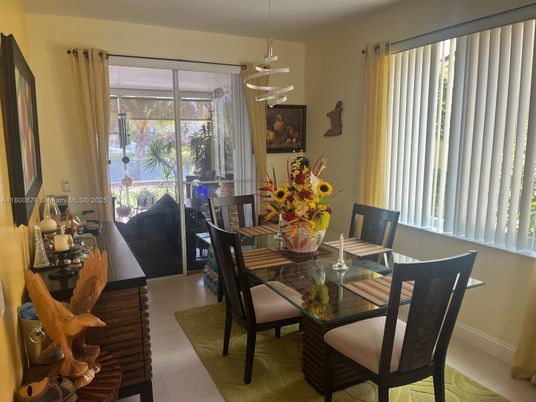 Dining room, Interior, Pendant Lights