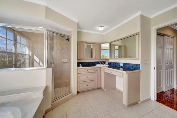 Bathroom, Glass Shower, Interior