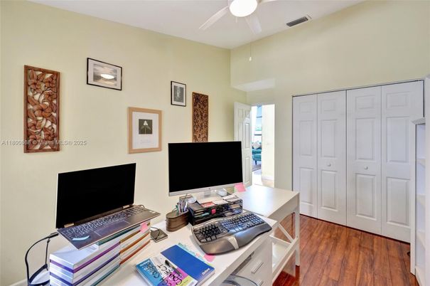 Home Office, Interior, Wood Texture Flooring