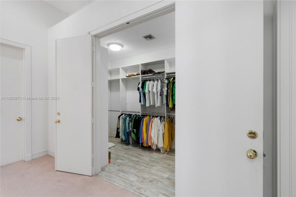 Interior, Walk-in Closets, Wood Texture Flooring