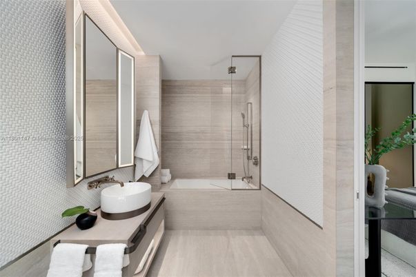 Bathroom, Glass Shower, Interior