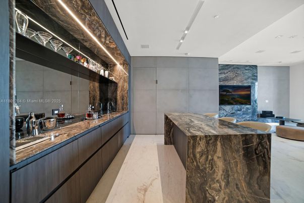 Interior, Marble, Recessed Lighting