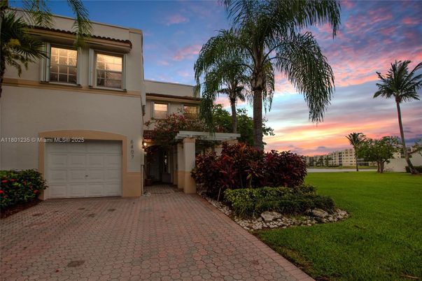 Attached, Backyard, Exterior, Facade, Mediterranean