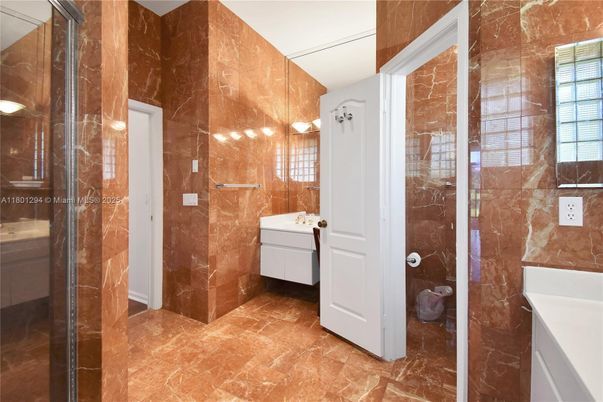Bathroom, Interior, Wooden Walls