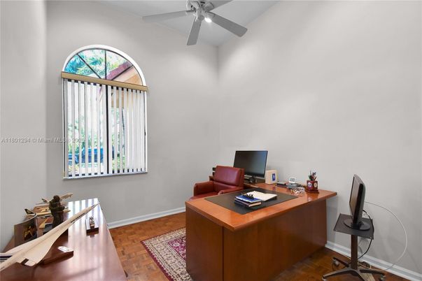 Home Office, Interior, Wood Texture Flooring