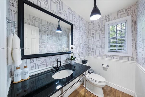Bathroom, Interior, Wood Texture Flooring