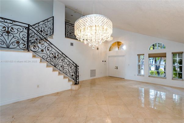 Chandelier, Interior