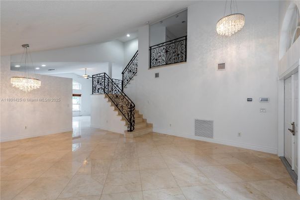 Chandelier, Interior, Recessed Lighting