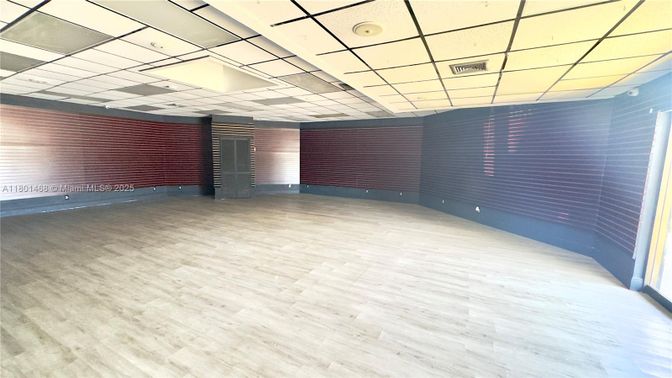 Empty room, Interior, Stone Walls, Wood Texture Flooring
