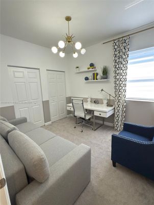 Home Office, Interior, Pendant Lights