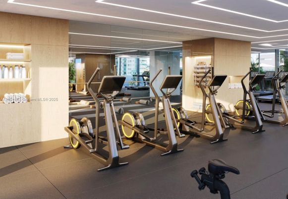 Fitness Equipment, Gym, Interior
