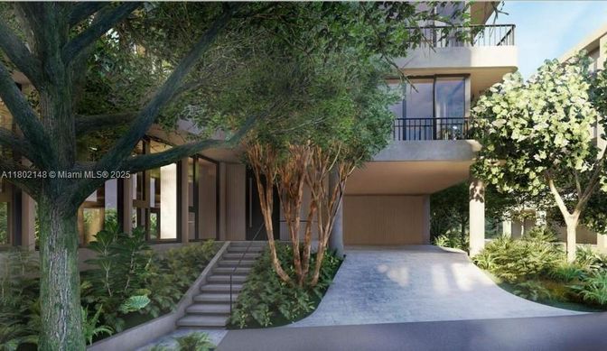 Attached, Exterior, Facade, Modern