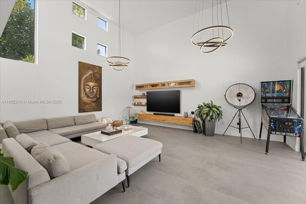 Interior, Living room, Pendant Lights