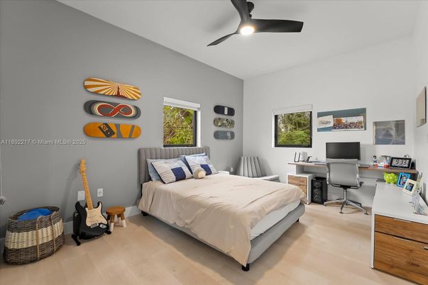 Bedroom, Home Office, Interior, Wood Texture Flooring
