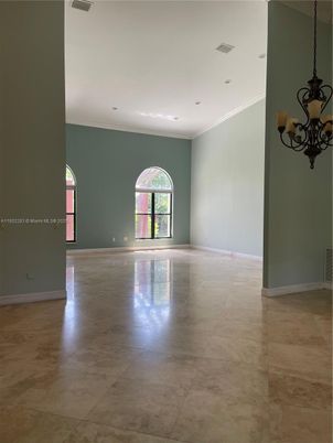 Chandelier, Empty room, Interior, Recessed Lighting