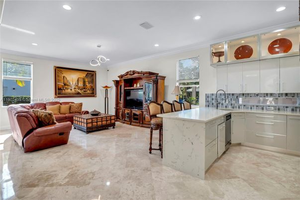 Interior, Kitchen, Living room, Pendant Lights, Recessed Lighting
