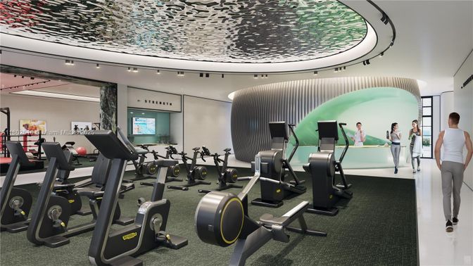 Fitness Equipment, Gym, Interior