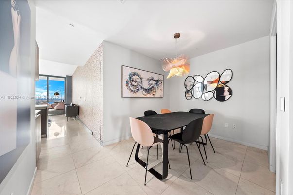 Dining room, Interior, Pendant Lights