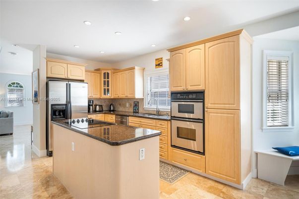 Interior, Kitchen, Recessed Lighting, Stainless Steel Appliances