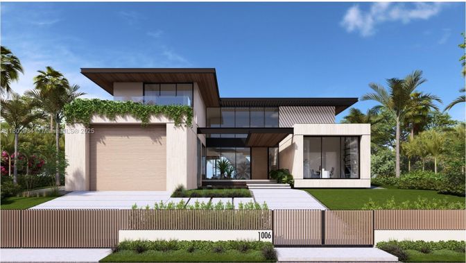 Attached, Backyard, Exterior, Facade, Modern