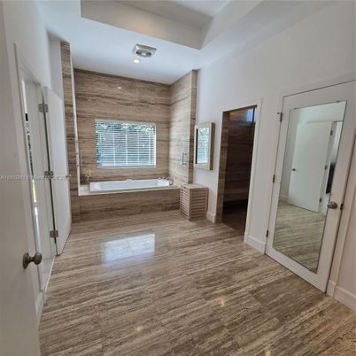 Bathroom, Interior, Wood Texture Flooring, Wooden Walls