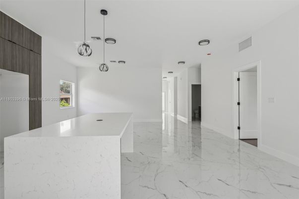 Interior, Marble, Pendant Lights
