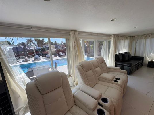 Home Theatre Room, Interior, Living room, Recessed Lighting, Water
