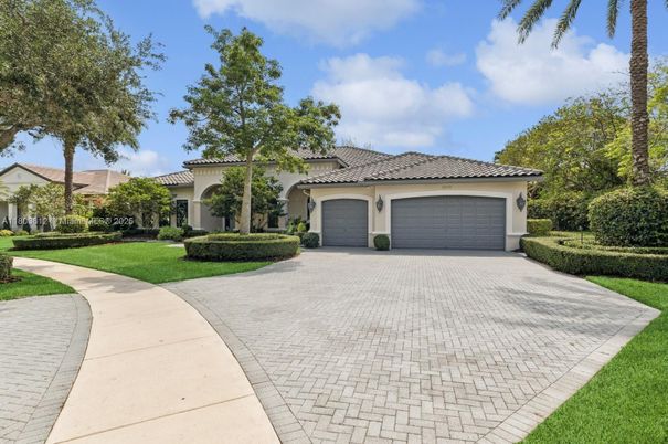 Attached, Backyard, Exterior, Facade, Mediterranean