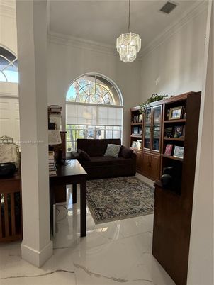 Interior, Living room, Marble, Pendant Lights