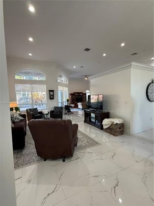 Interior, Living room, Marble, Recessed Lighting