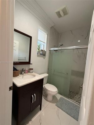 Bathroom, Glass Shower, Interior, Marble, Marble Walls