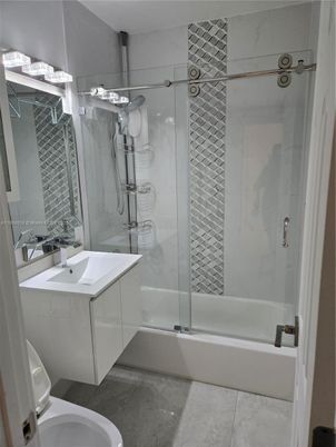 Bathroom, Glass Shower, Interior, Marble Walls