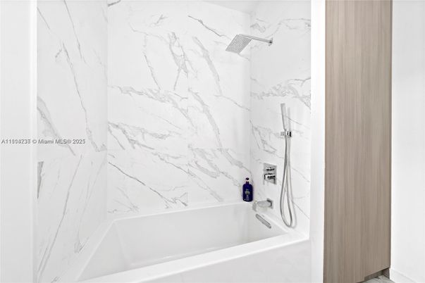 Bathroom, Interior, Marble Walls