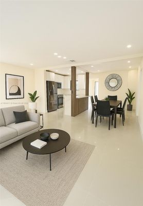 Dining room, Interior, Kitchen, Living room, Recessed Lighting, Stainless Steel Appliances