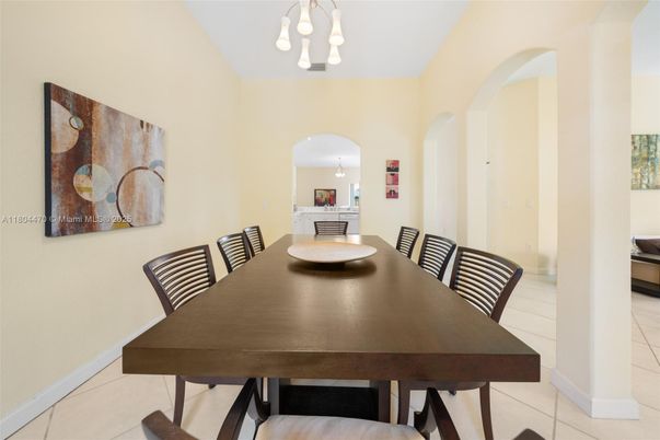 Chandelier, Dining room, Interior