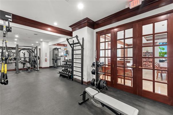 Fitness Equipment, Gym, Interior, Recessed Lighting