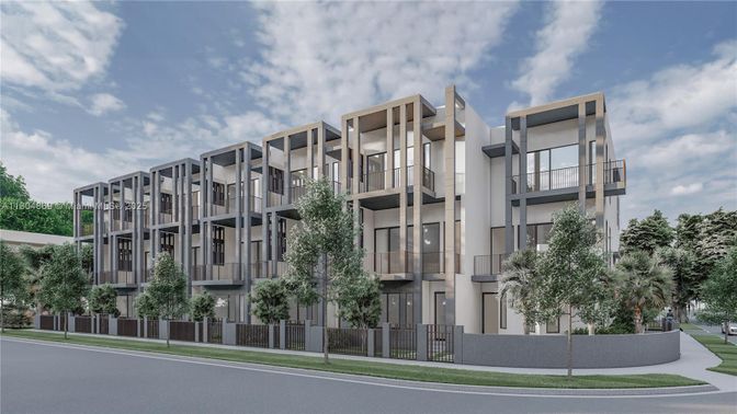 Exterior, Facade, Modern