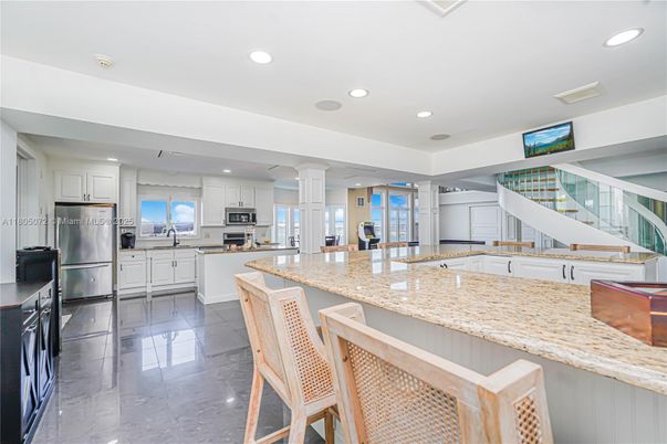 Interior, Kitchen, Recessed Lighting, Stainless Steel Appliances