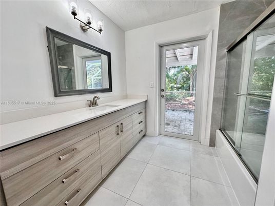 Bathroom, Dual Sink Vanities, Glass Shower, Interior