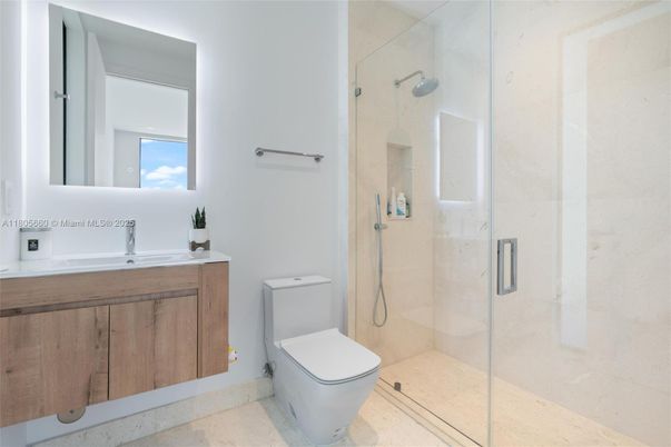Bathroom, Glass Shower, Interior