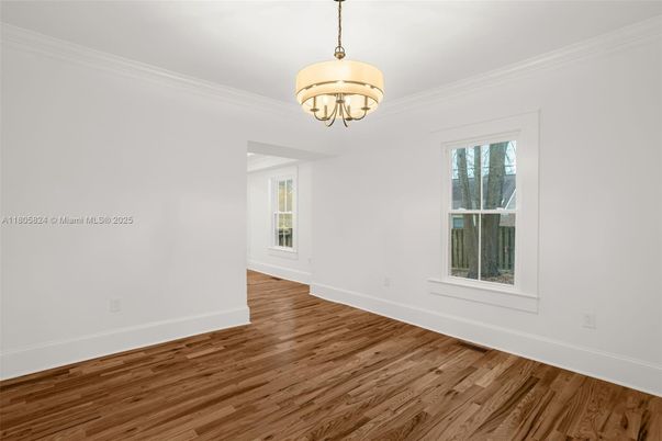 Chandelier, Empty room, Interior, Wood Texture Flooring
