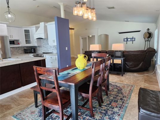 Dining room, Interior, Kitchen, Pendant Lights