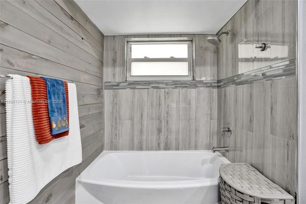 Bathroom, Interior, Wooden Walls