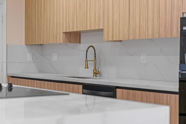 Interior, Kitchen, Marble Walls