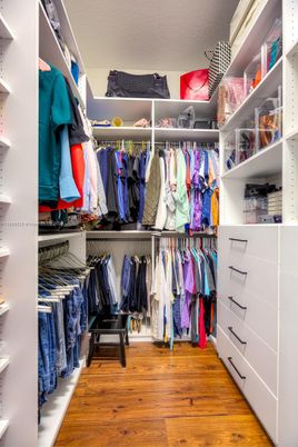 Interior, Walk-in Closets, Wood Texture Flooring