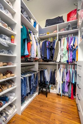Interior, Walk-in Closets, Wood Texture Flooring